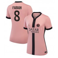 Billiga Paris Saint-Germain Fabian Ruiz #8 Tredje fotbollskläder Dam 2024-25 Kortärmad